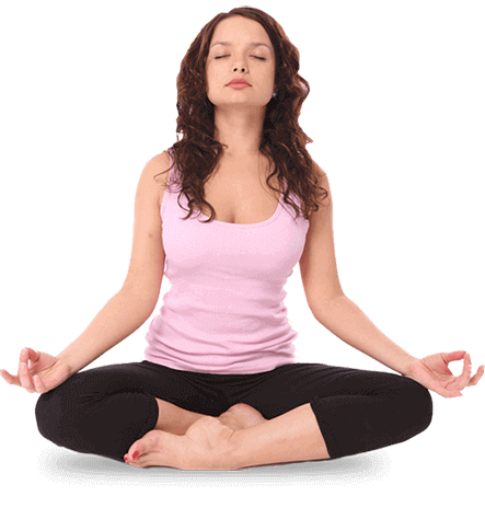 femme detente yoga