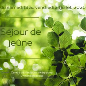 Cure de jeûne 7 jours, médicalement accompagné